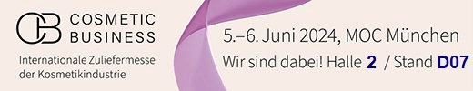 We’ll be there: Cosmetic Business 2024 in Munich!