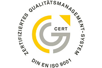 ISO 9001 Zertifikat